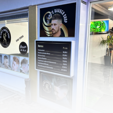 Mr. Amo’s Barber Shop – Referenzprojekt von Workethic