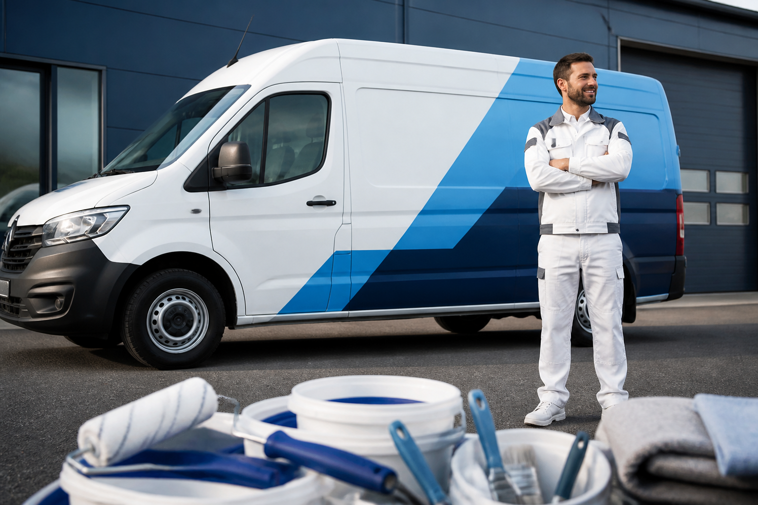 Fahrzeugbeschriftung für Handwerksbetriebe: So wird der Firmenwagen zum Werbeträger