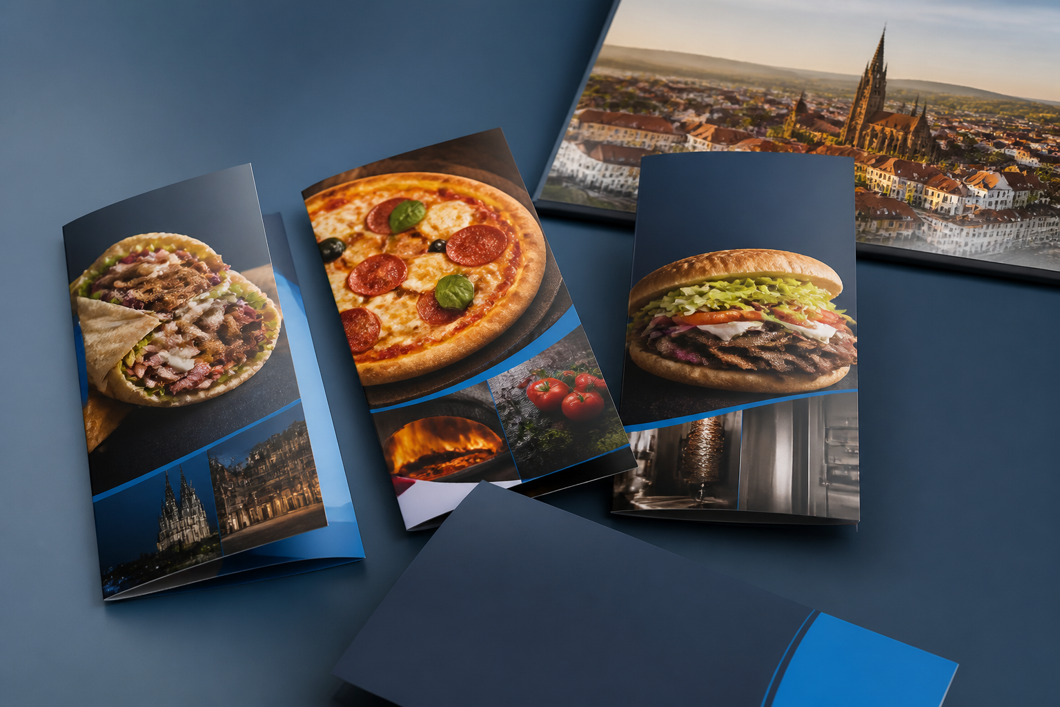 Imbiss-Flyer, Pizza Flyer, Döner Flyer